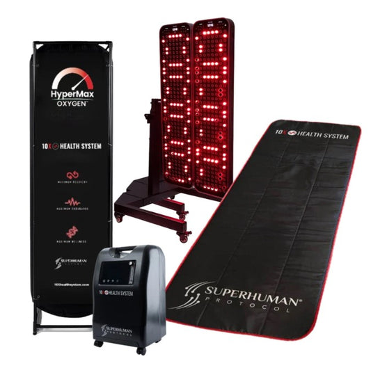 10x Superhuman Protocol with Red Light Panels